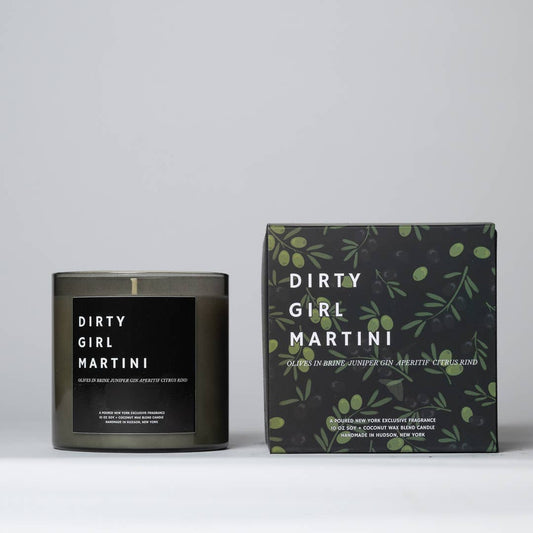 10oz Soy Wax Candle - Dirty Girl Martini