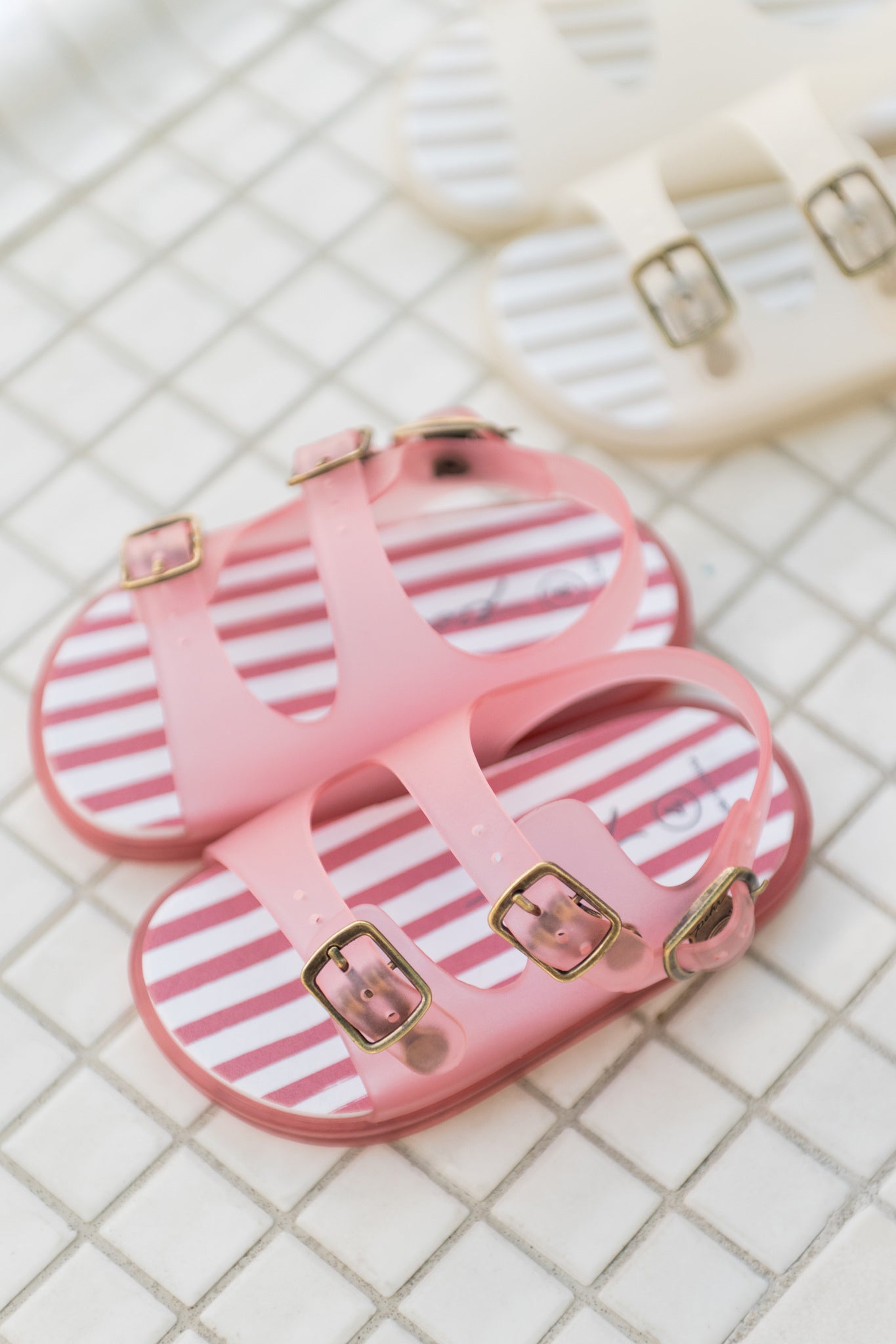 Splash Sandal - Tea Rose