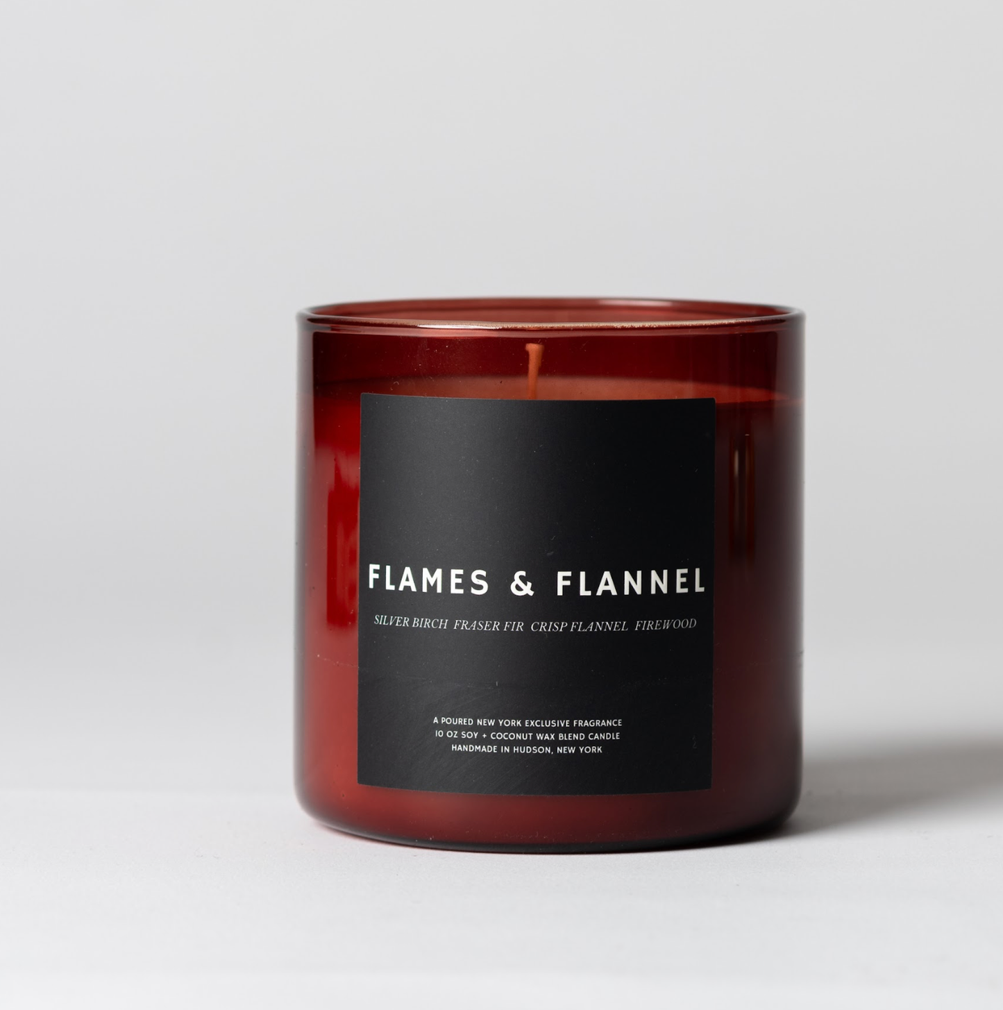 10oz Soy Wax Candle - Flames & Flannel
