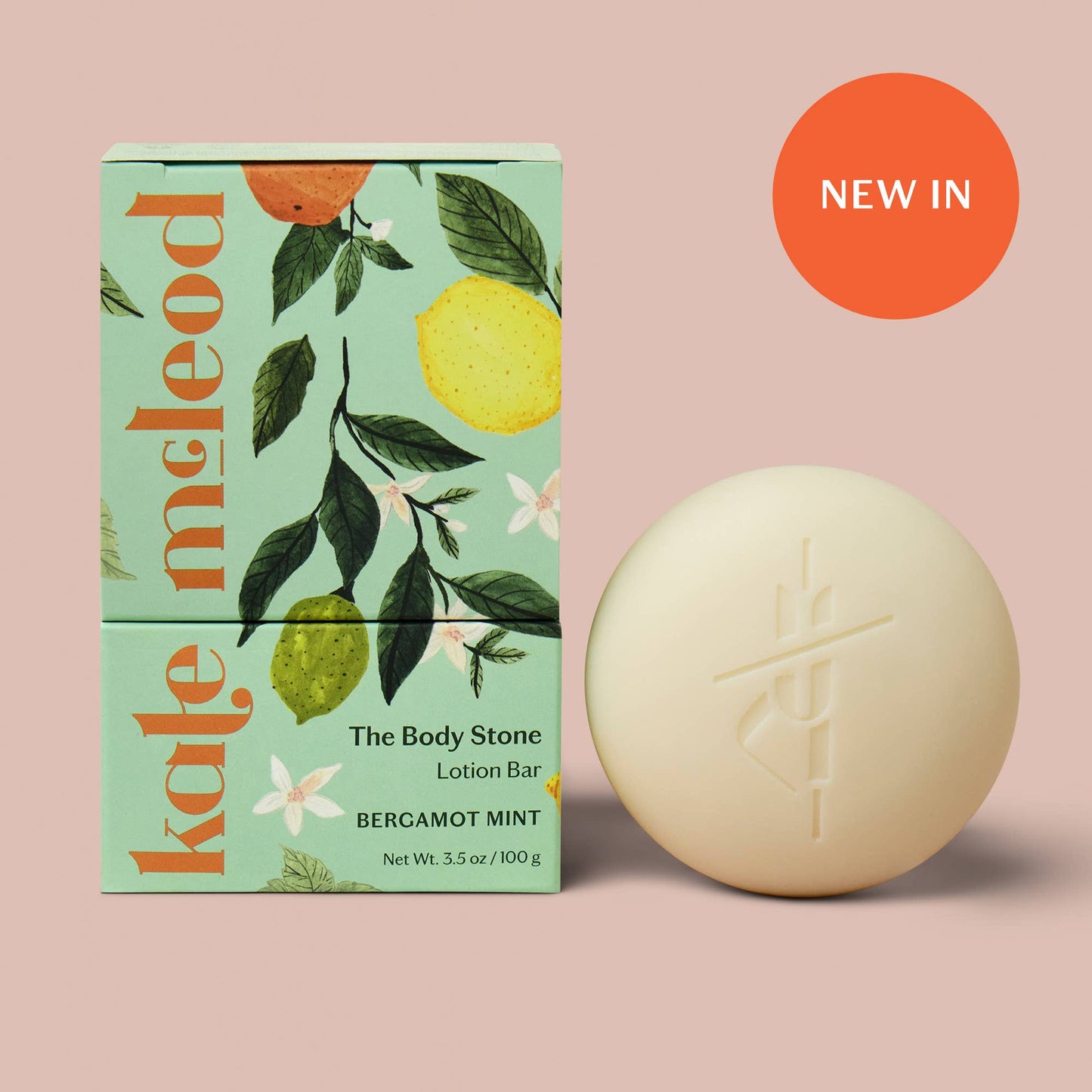 Deep Moisturizing Lotion Bar - Bergamot Mint