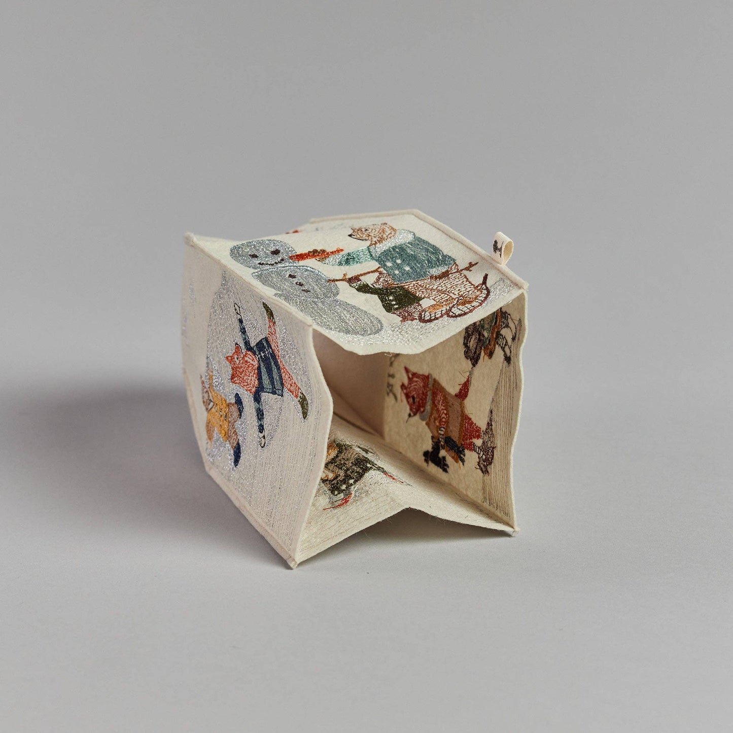 Snow Day Tissue Box Cover