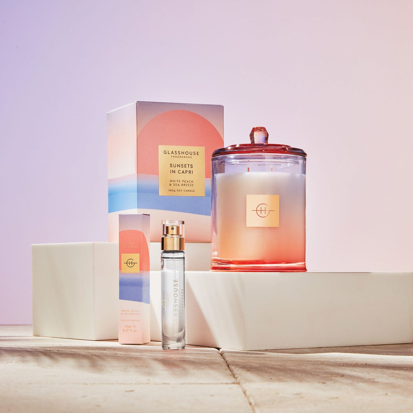 13.4oz Sunsets in Capri - Triple Scented Soy Candle