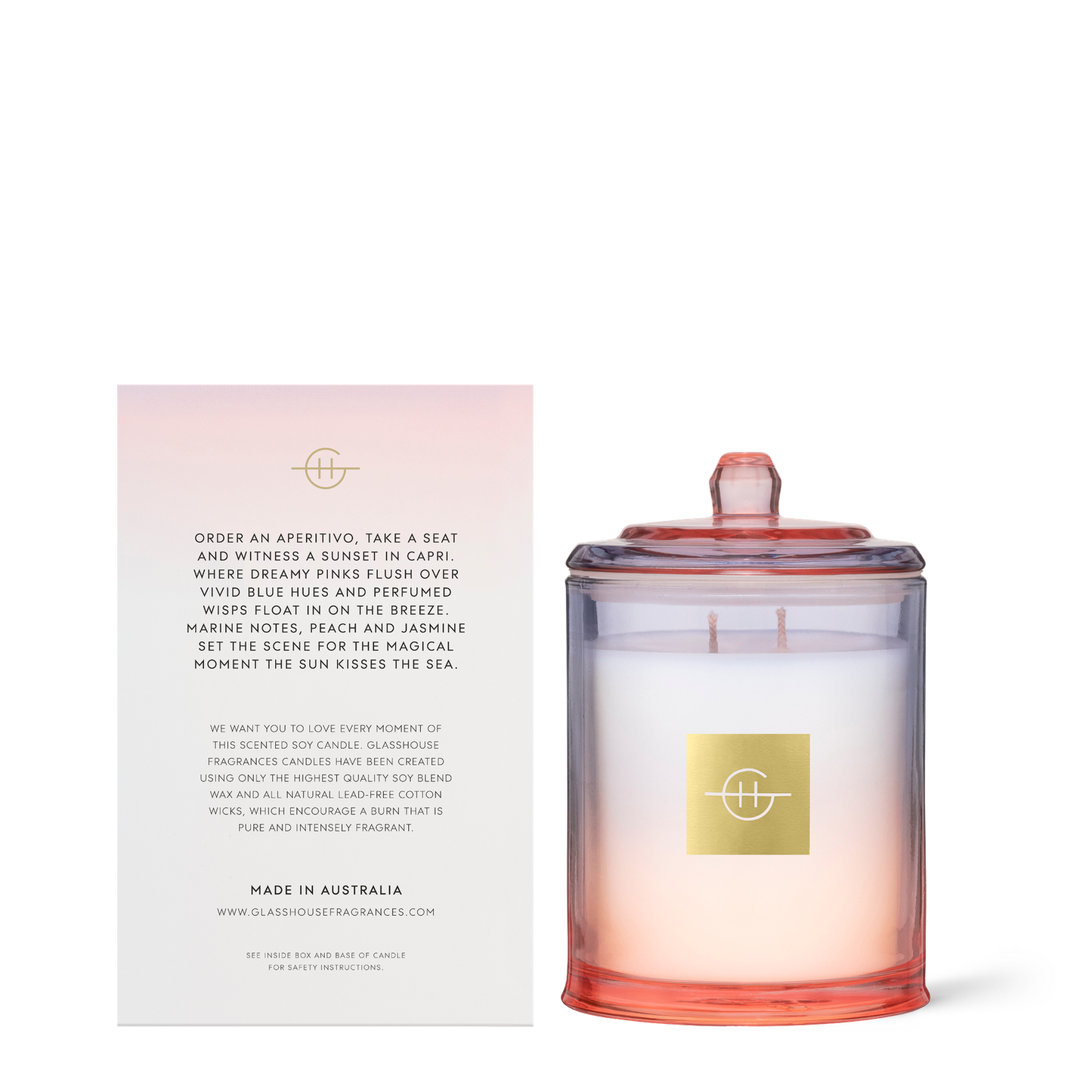 13.4oz Sunsets in Capri - Triple Scented Soy Candle