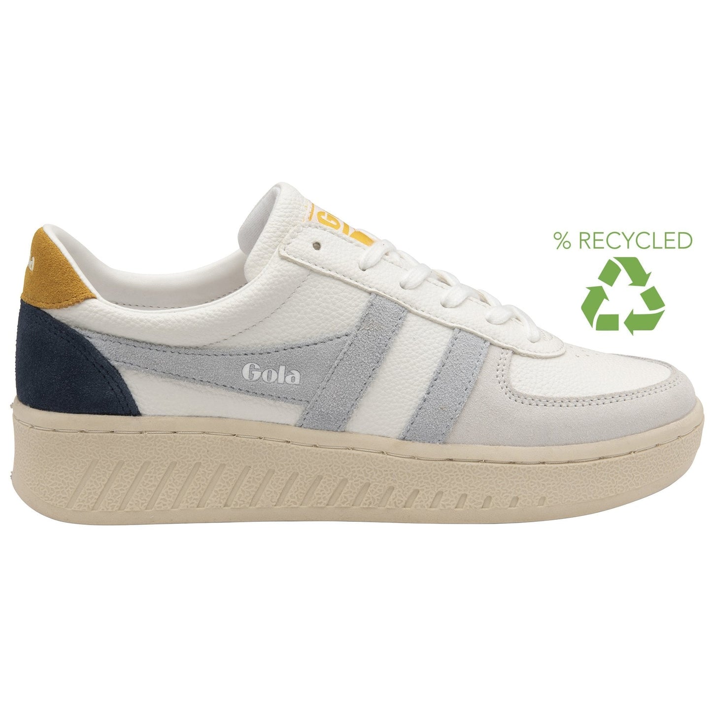 Gola Grandslam Trident - White/Ice Blue/Sun