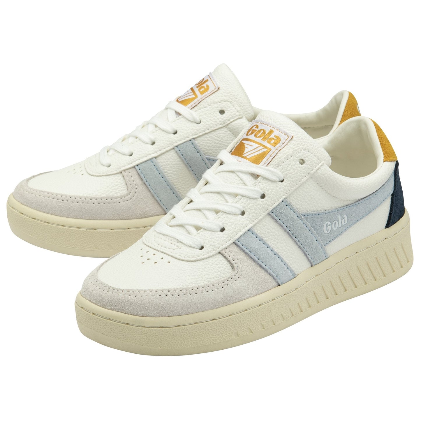 Gola Grandslam Trident - White/Ice Blue/Sun