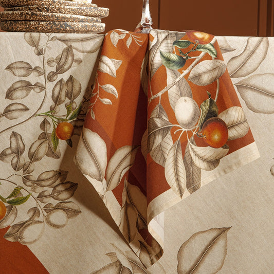 Mandarines Rouille Napkin 18"x18"