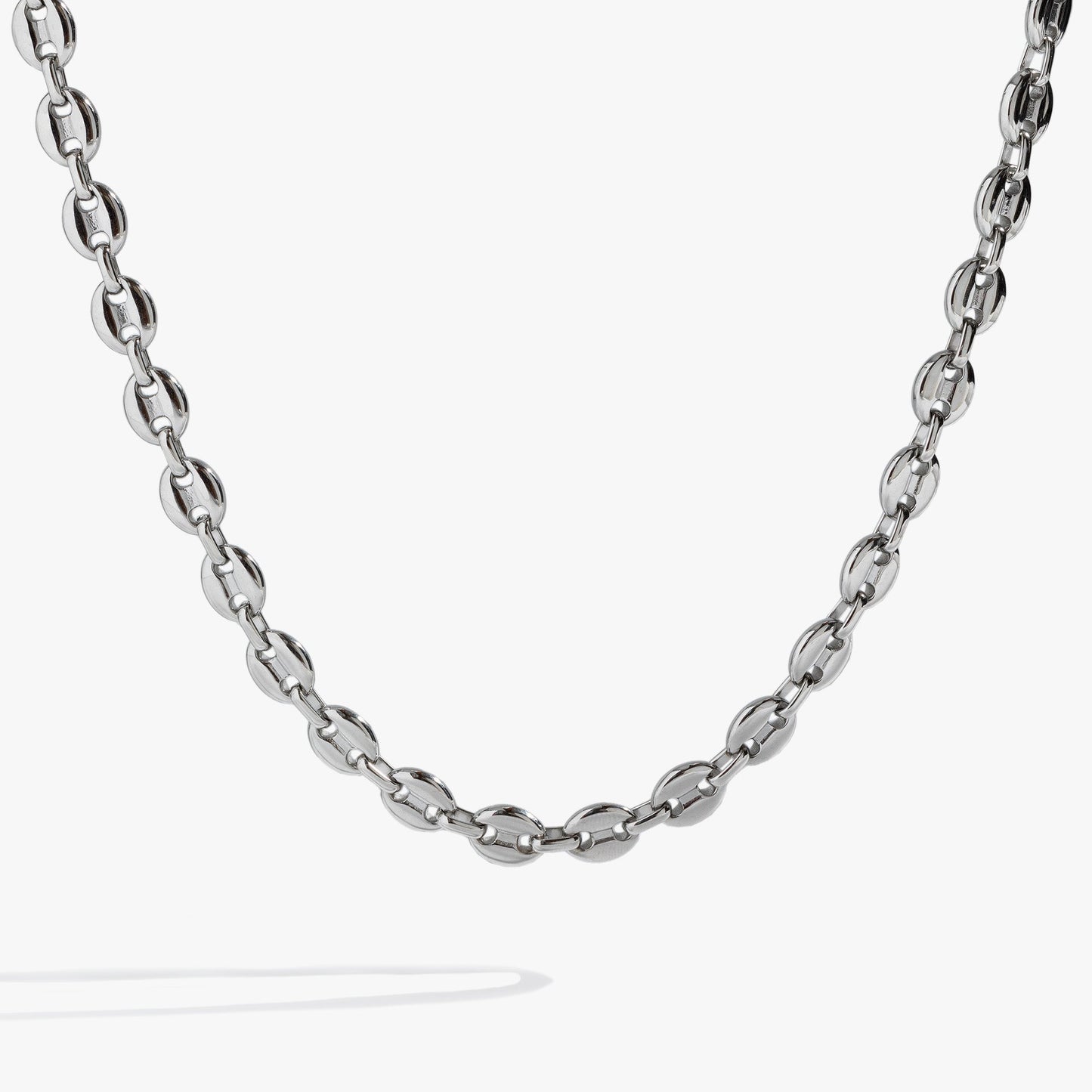 Mariner Chain Necklace - Stainless Steel Silver