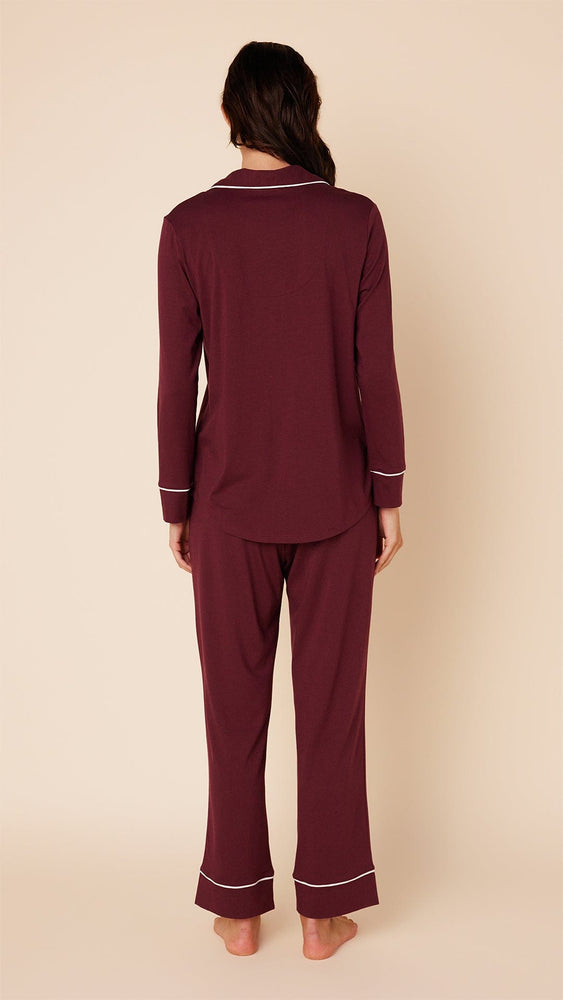 Classic Pima Knit Pajama Set - Napa