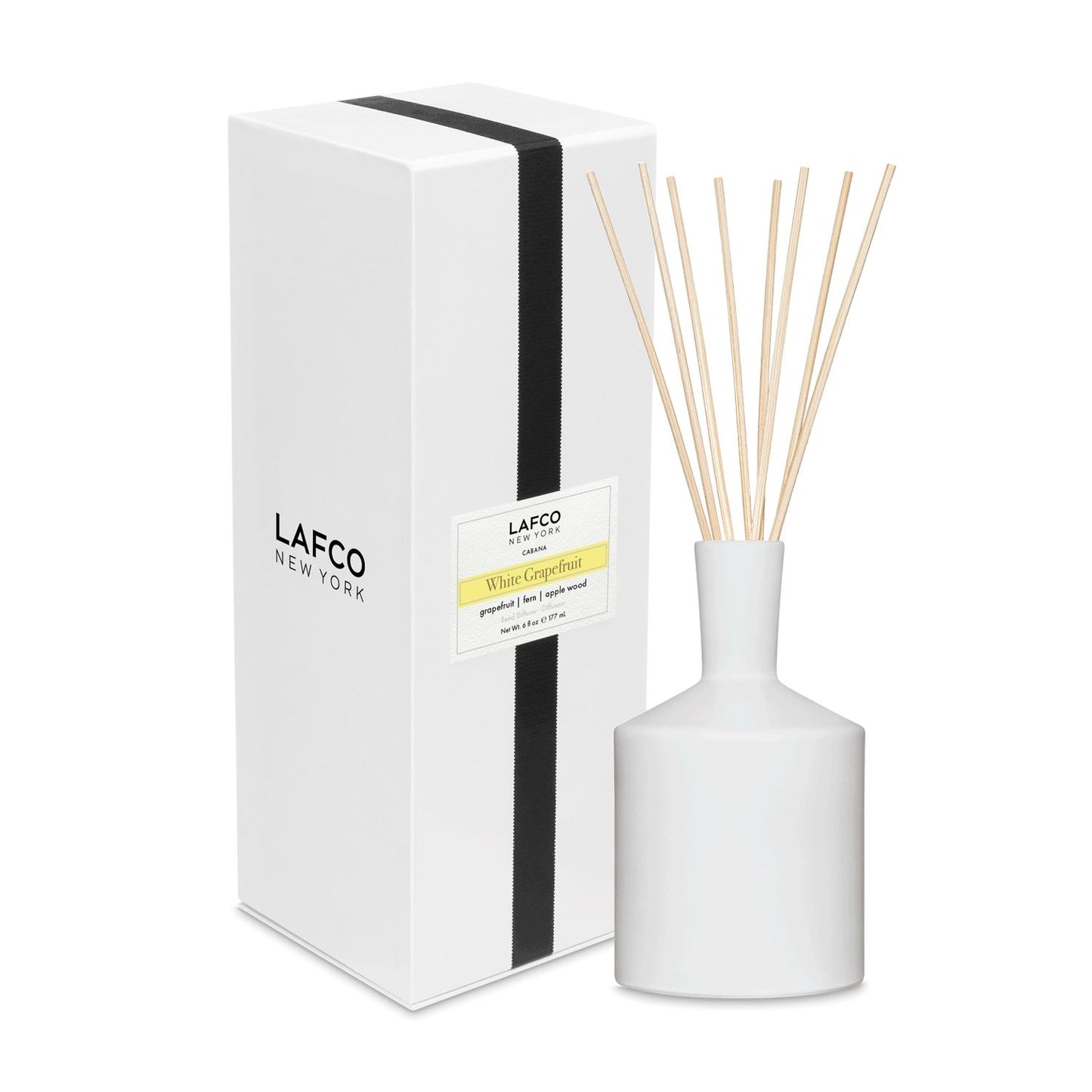 6oz Reed Diffuser - Cabana - White Grapefruit