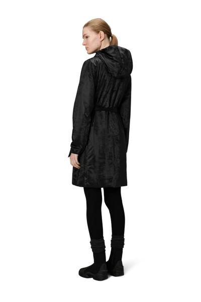Lohja Long Insulated Curve Jacket W3T2 - Coal