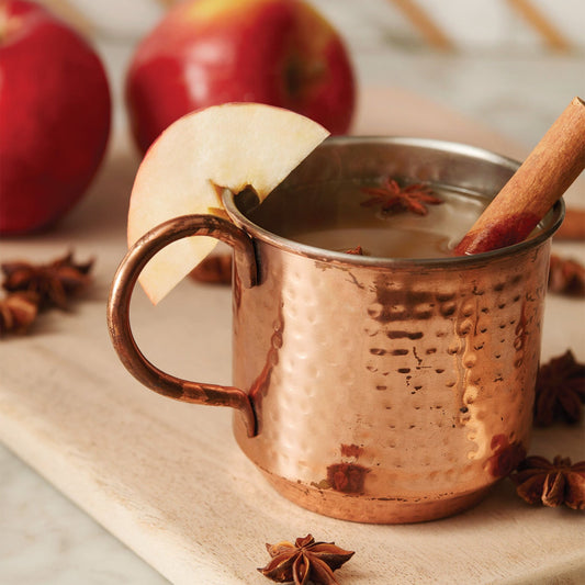 Simmered Cider Poured Candle Copper Mug