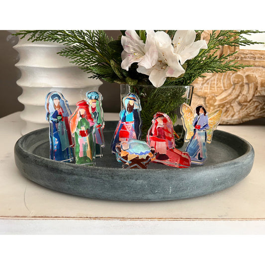 Acrylic Nativity Small - Set of 7