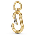 14k Yellow Gold Swivel Carabiner Hinge