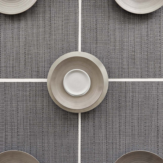 Chilewich - Thatch Placemat - Pewter - 14"x19"