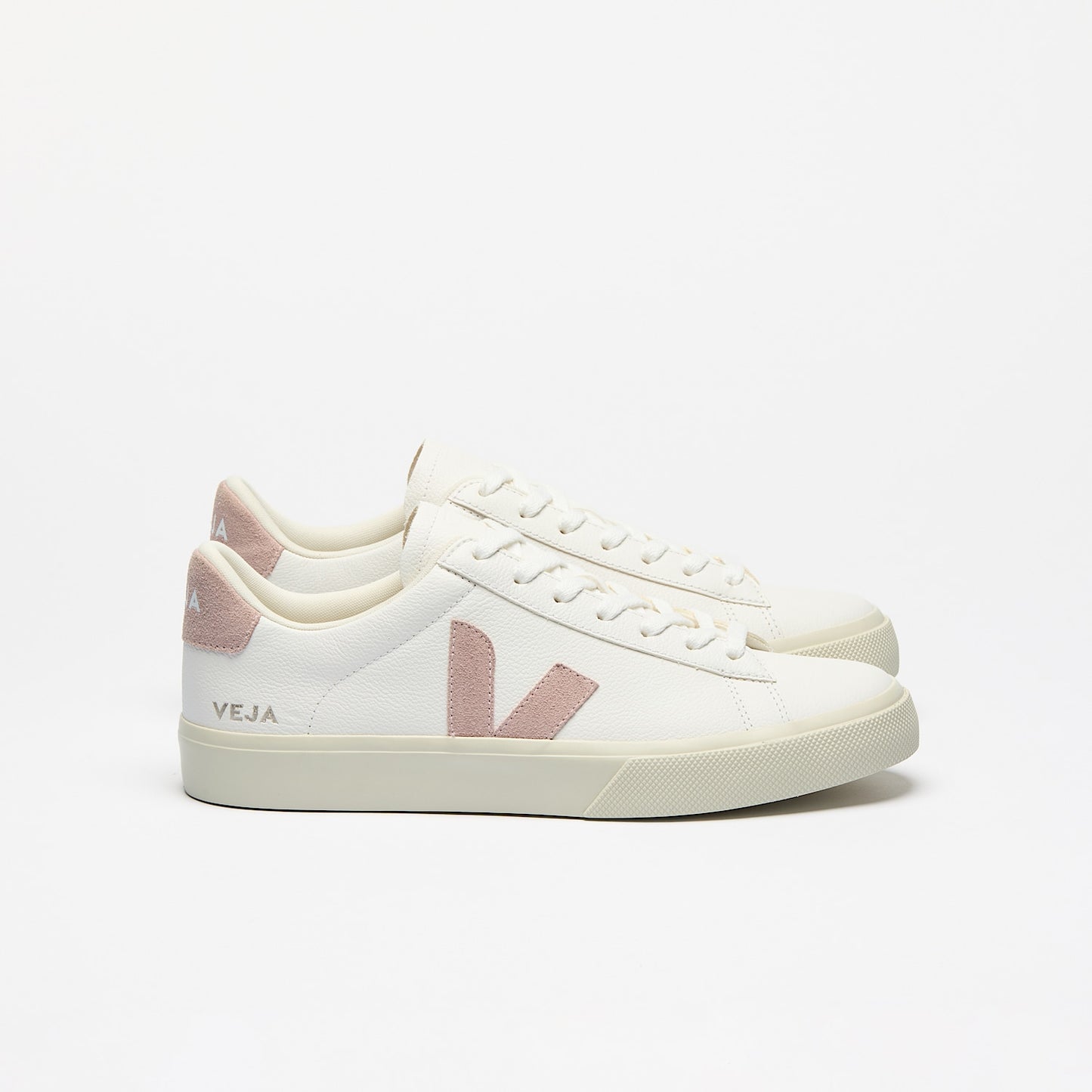 Campo Sneaker - Chromefree Leather - Extra White/Babe
