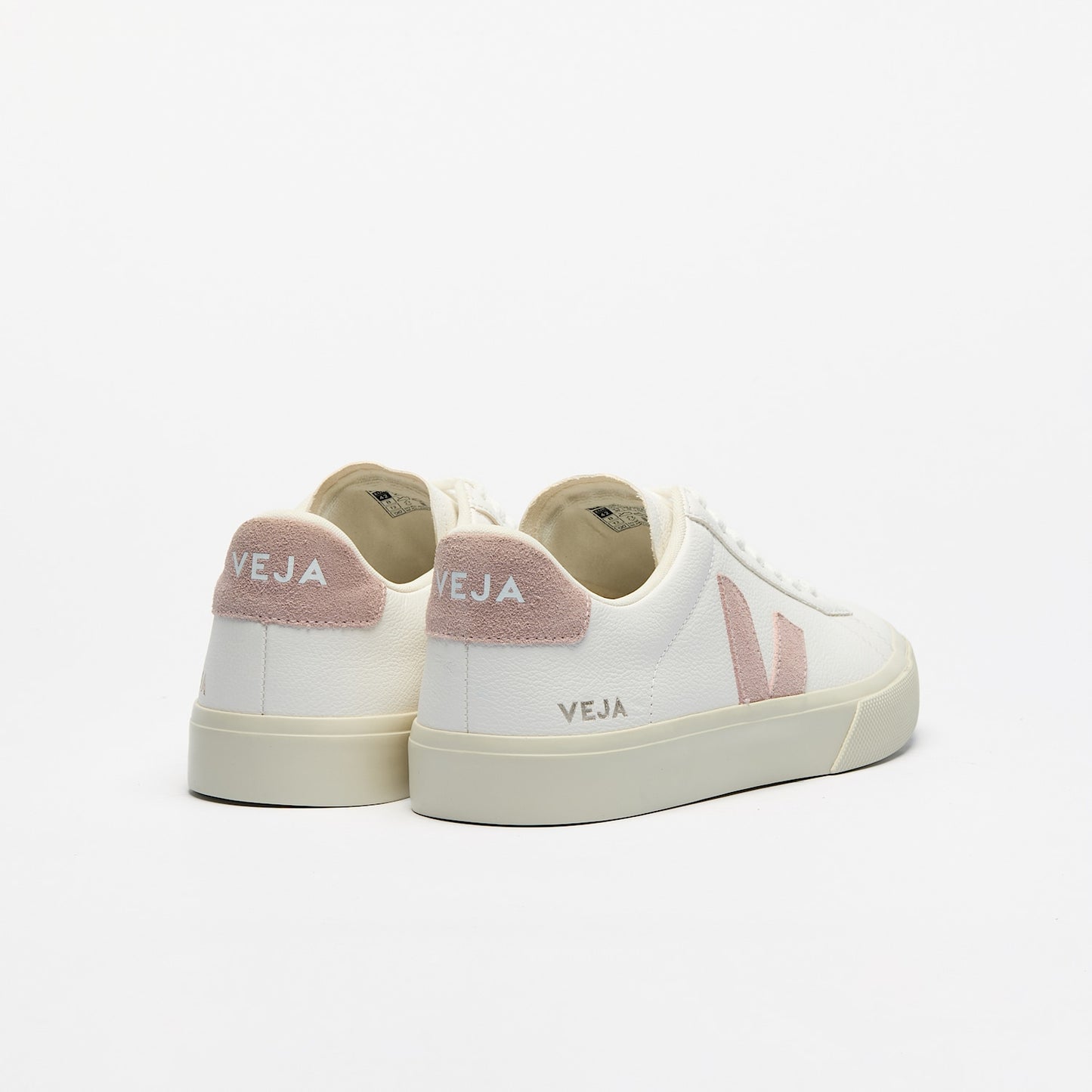 Campo Sneaker - Chromefree Leather - Extra White/Babe