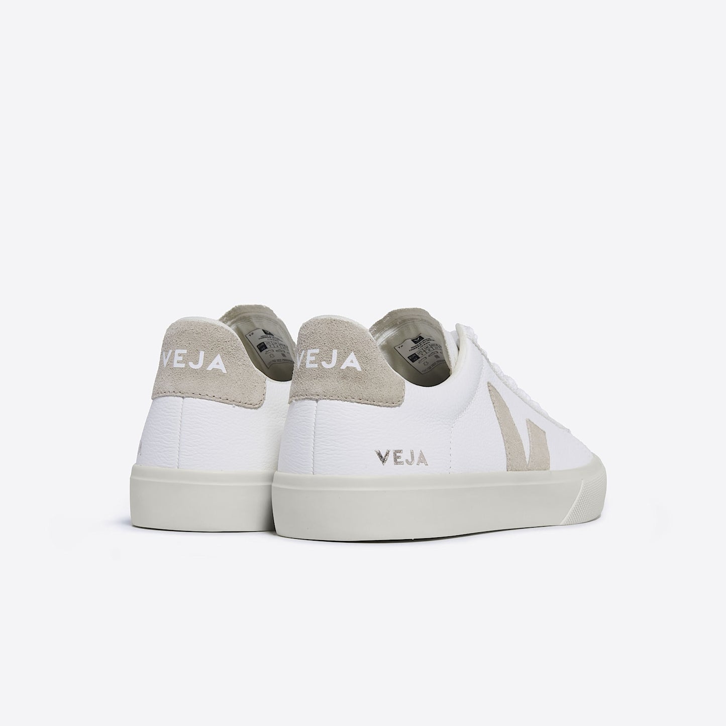 Campo Sneaker - Chromefree Leather - White/Almond