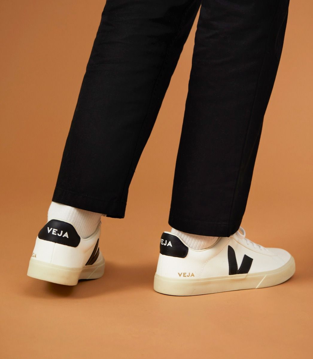 Campo Sneaker - Chromefree Leather - Extra White/Black