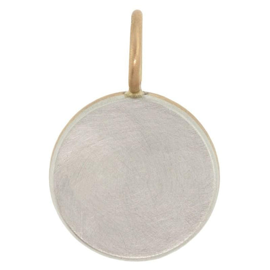 Queen Bee Round Charm