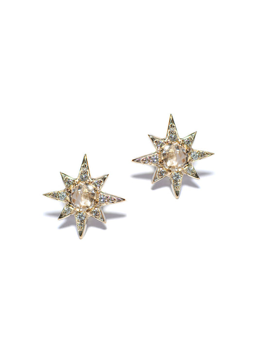 Mini Aztec Starburst Studs