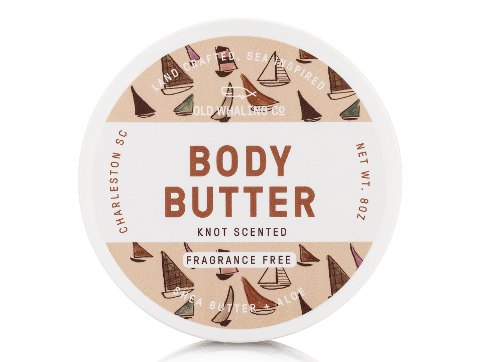 8oz Knot Scented (Fragrance Free) Body Butter