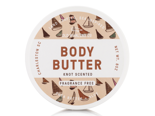 8oz Knot Scented (Fragrance Free) Body Butter