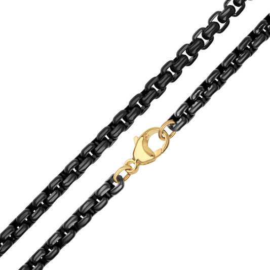 4.0mm Stainless Steel Black Chain