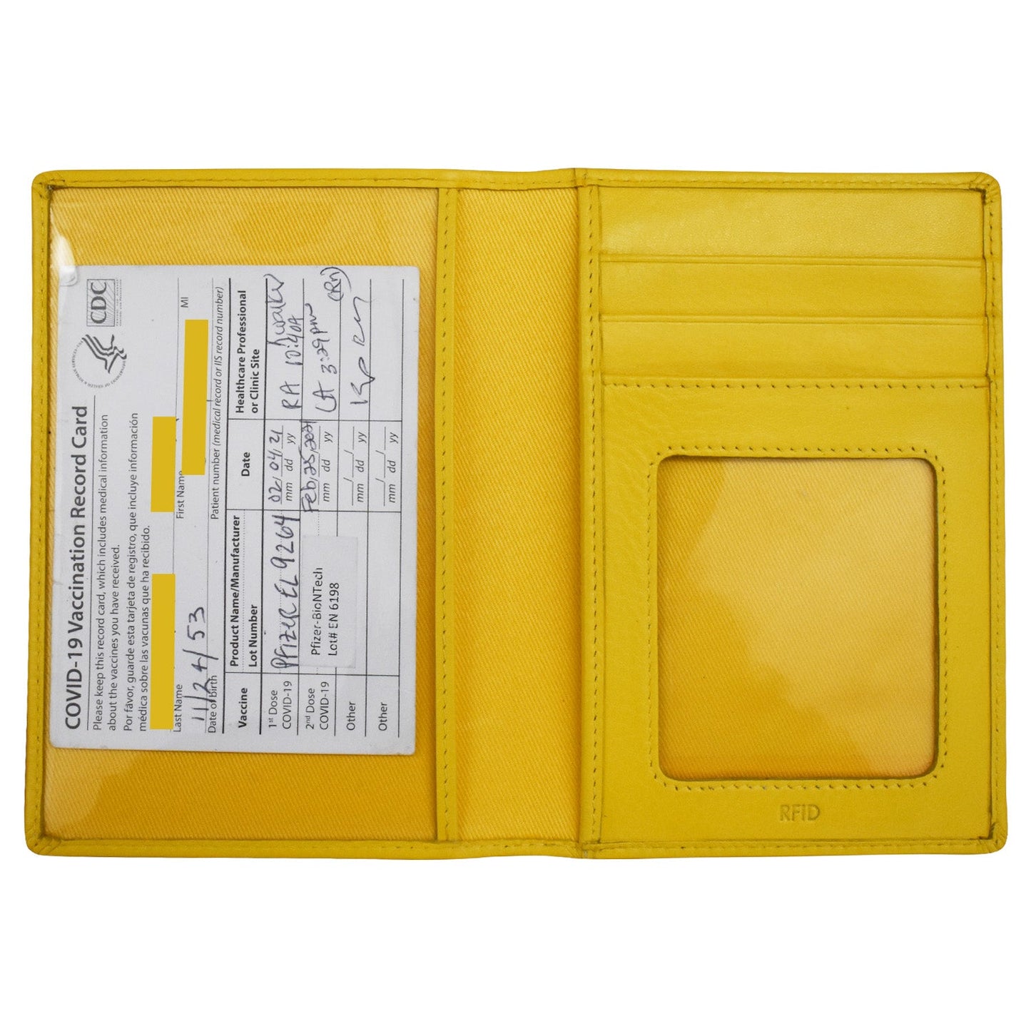 Passport Wallet - Sunshine