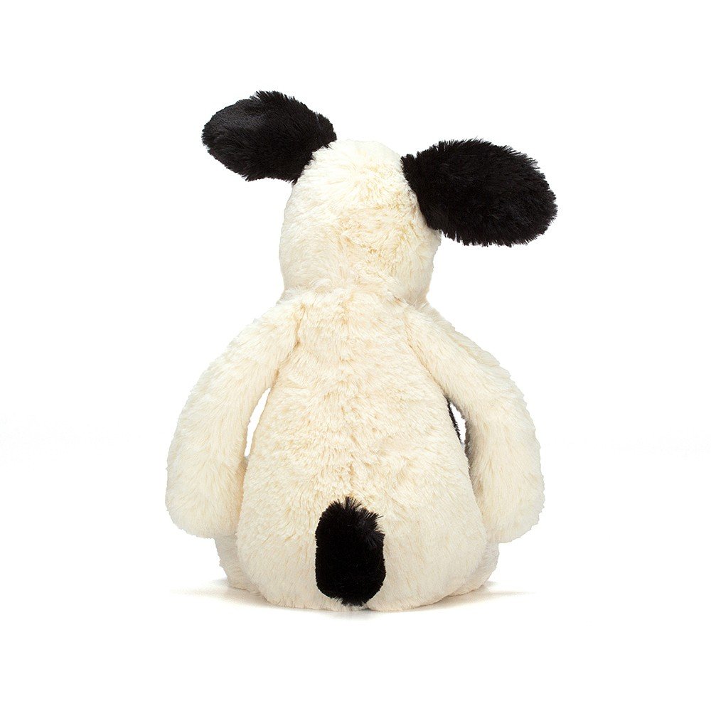 Bashful Rufferty Black & Cream Puppy - Medium
