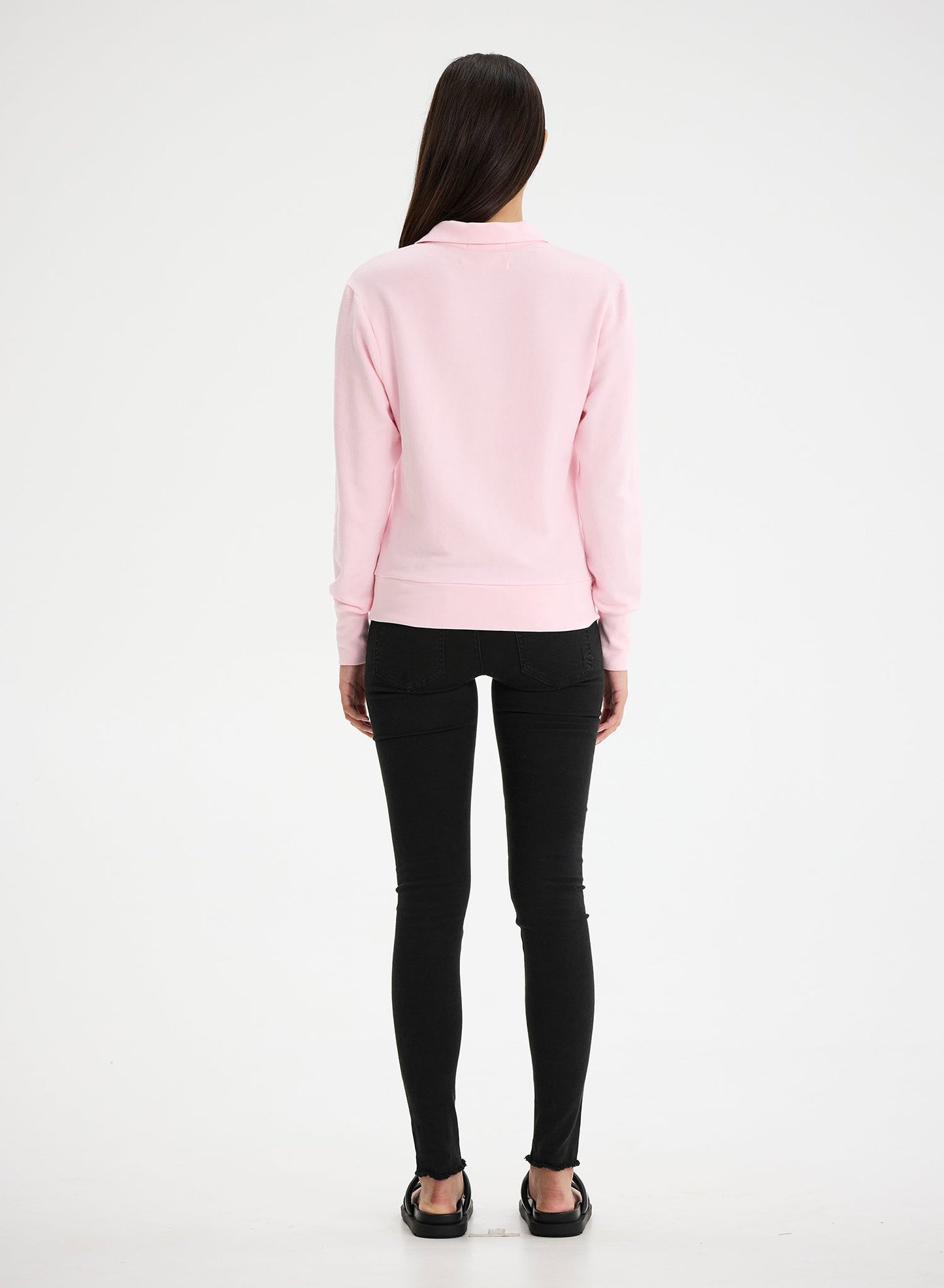 Polo Sweatshirt Kendall in Pink
