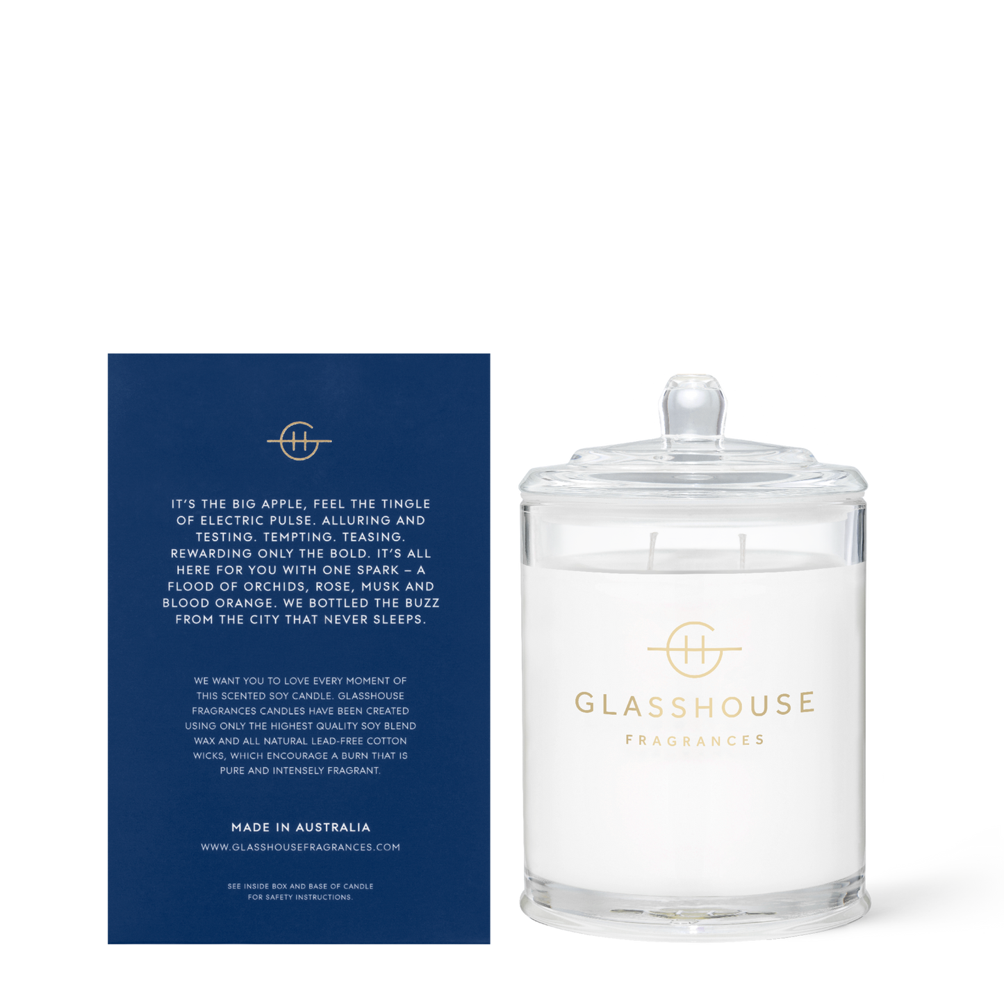 13.4oz  I'll Take Manhattan - Triple Scented Soy Candle