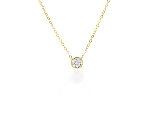 0.20ct Diamond Solitaire Necklace