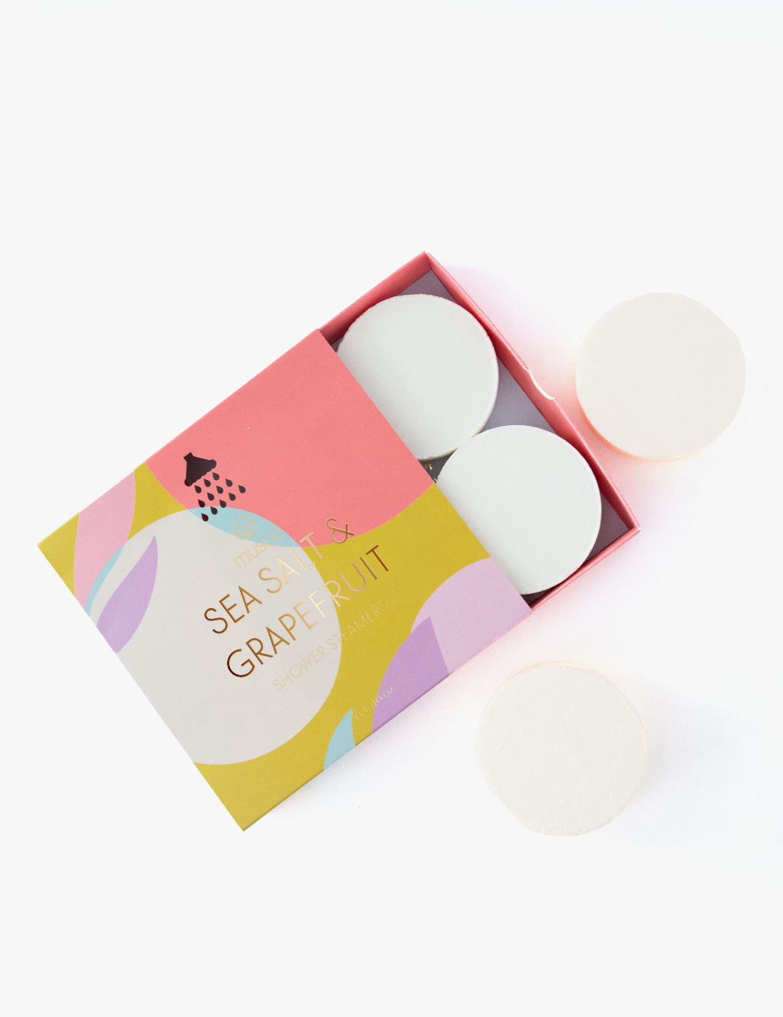Musee Shower Steamers - Sea Salt & Grapefruit
