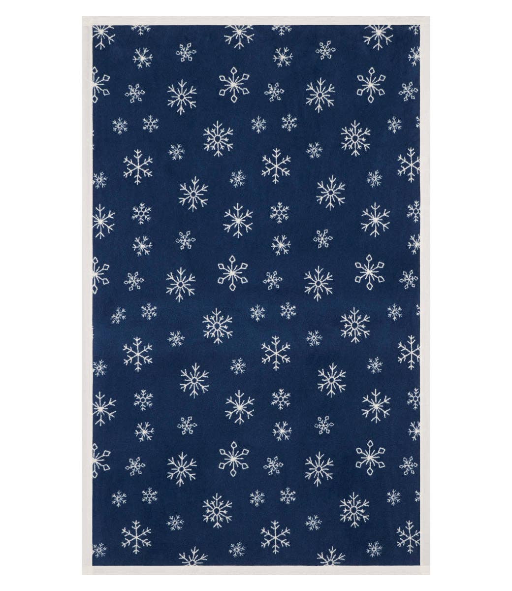 Frosty Flurries Midi Blanket