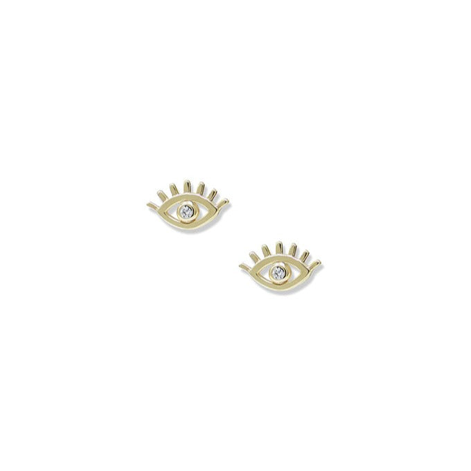 Evil Eye Lash Stud