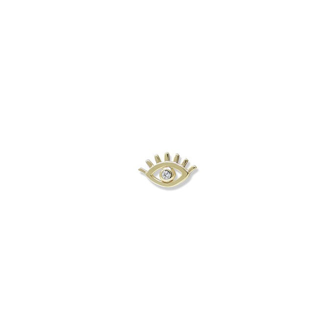 Evil Eye Lash Stud