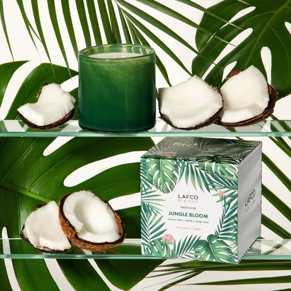 15.5oz Candle - Jungle Bloom Signature Candle - Tree
