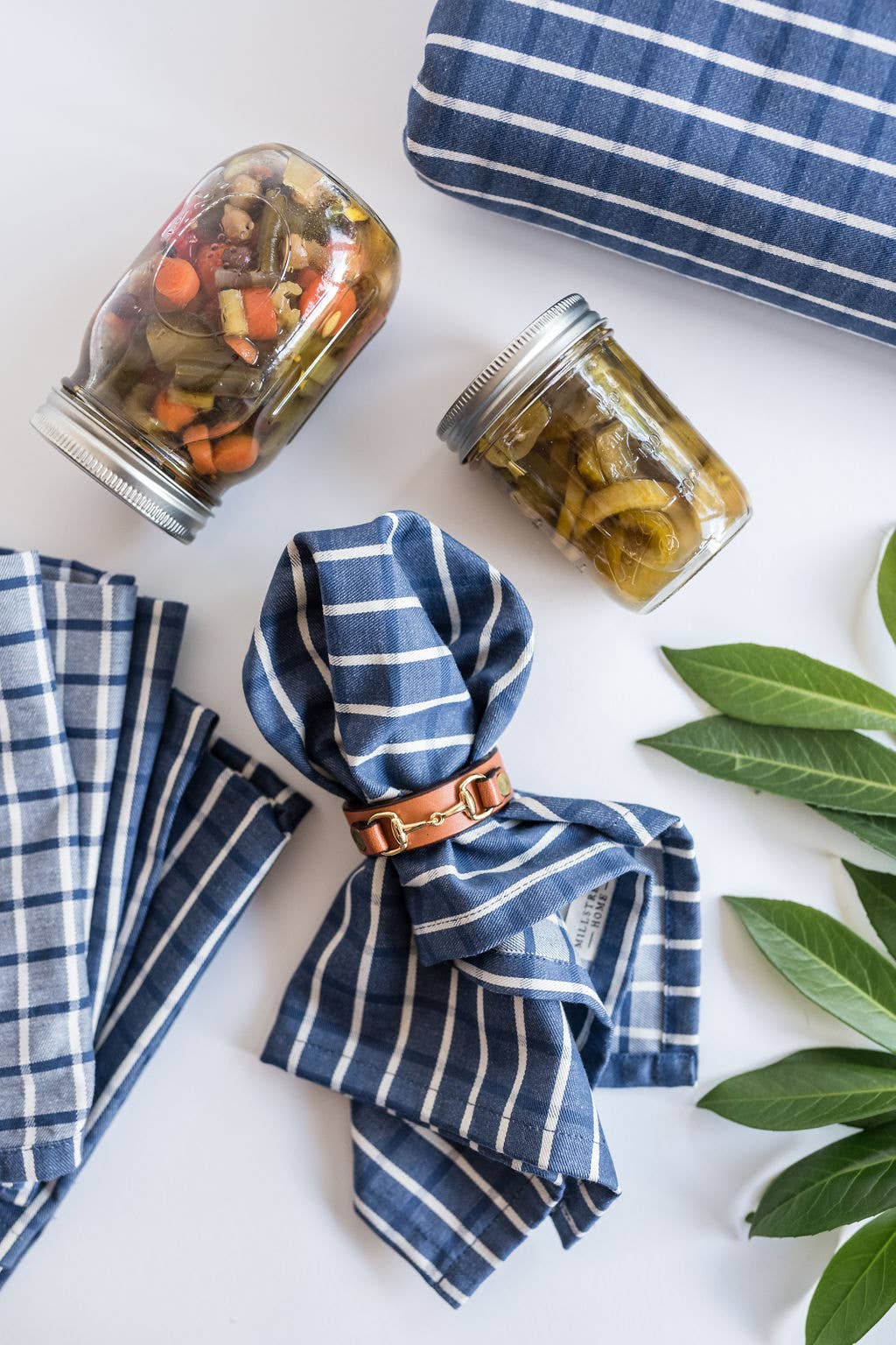 The Horse Bit Napkin Ring: Tobacco