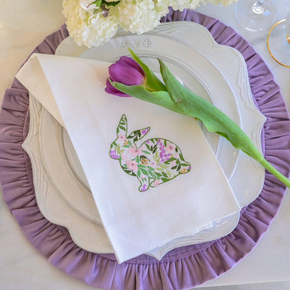 Garden Bunny Towel