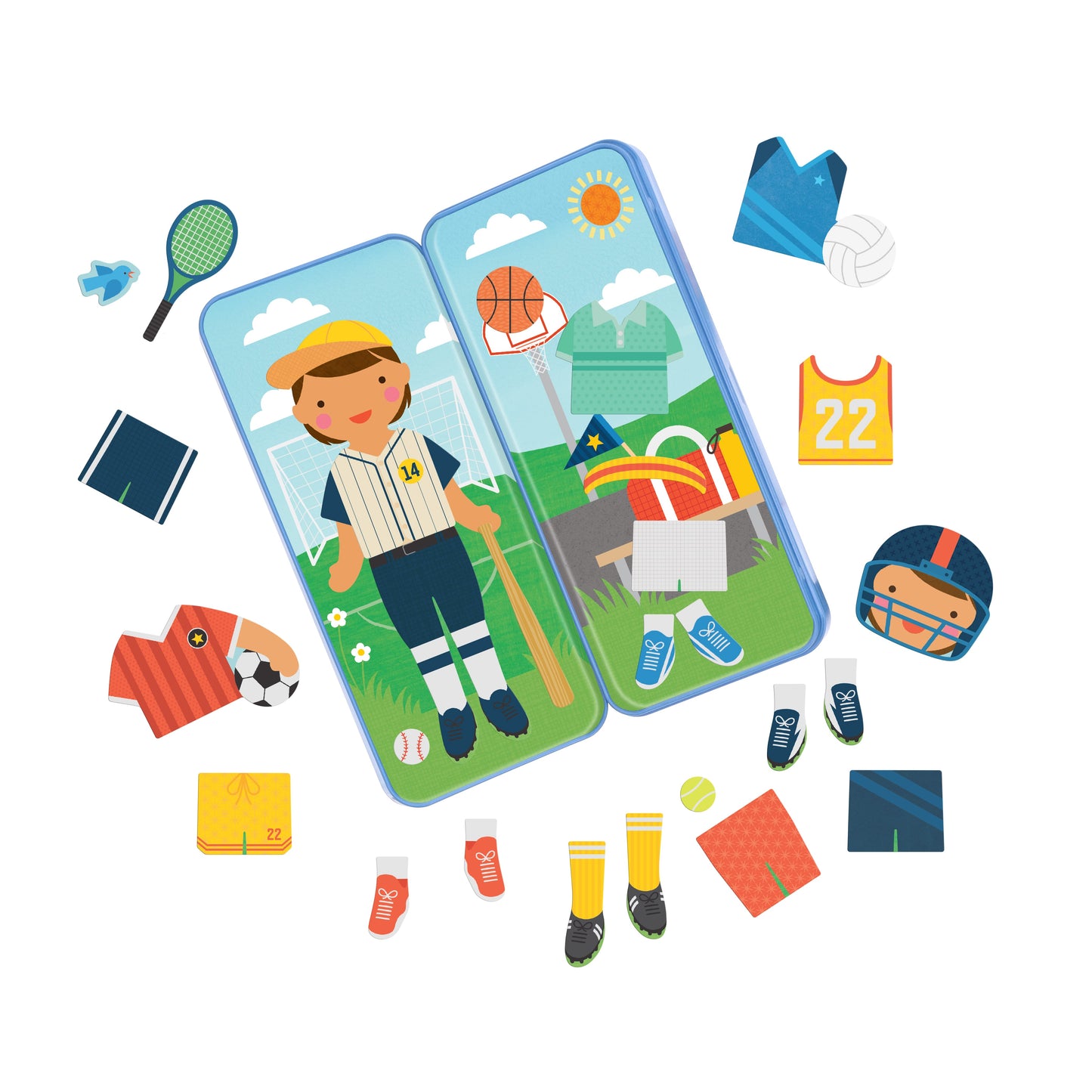 Shine Bright: Sports Star Magnetic Play Set