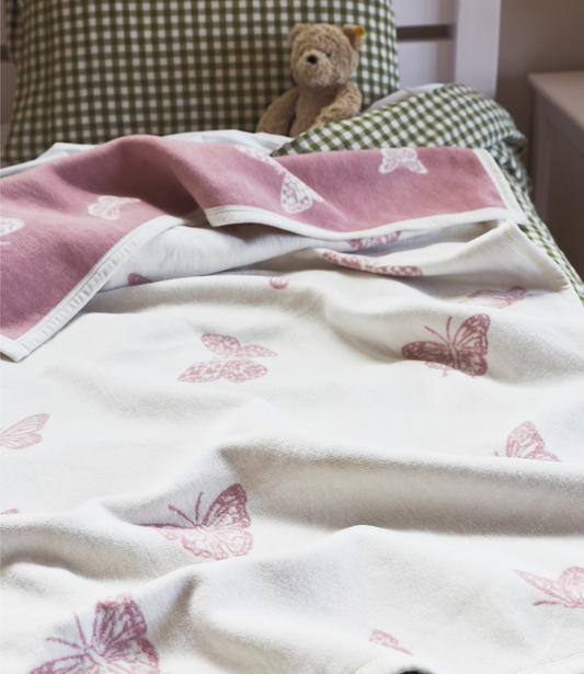 Butterfly Kisses Midi Blanket: Midi