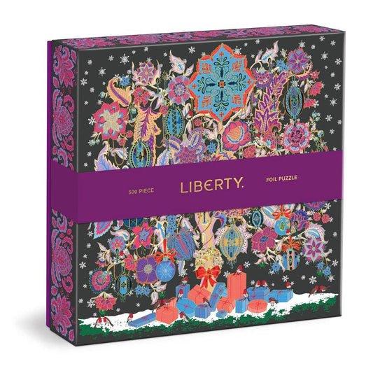 500 Piece Foil Puzzle - Liberty Christmas Tree of Life
