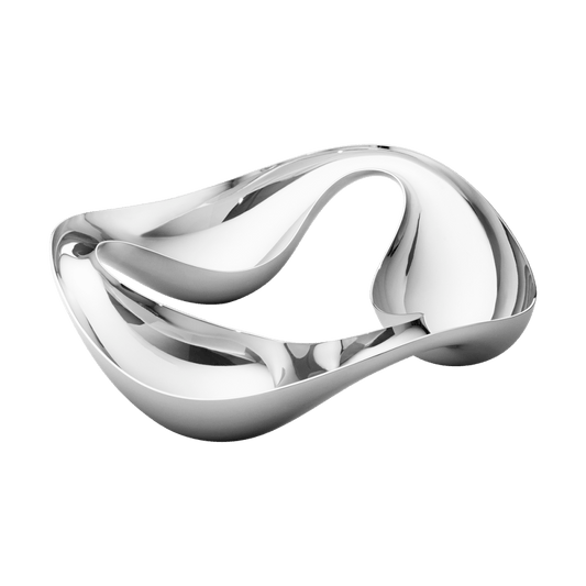 Cobra Triple Snack Bowl Sterling Silver