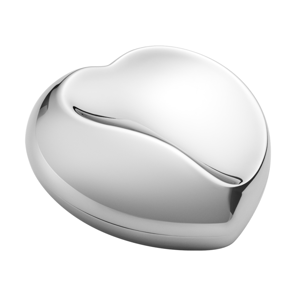 Stainless Steel Heart Box