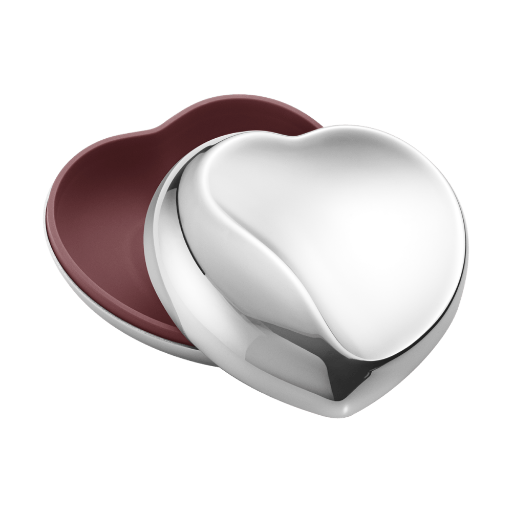 Stainless Steel Heart Box