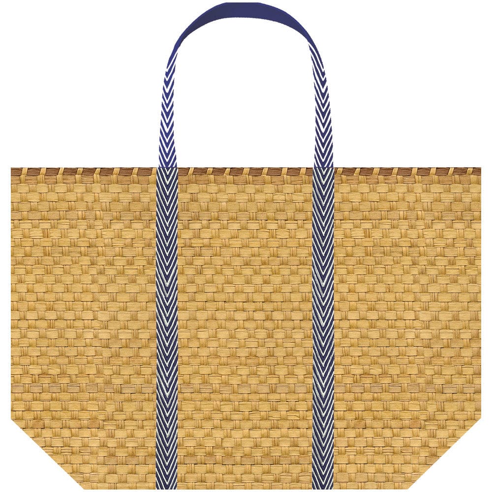 Basket Bag Small Tote Gift Bag - 8.5"L x 5.75"H x 2.5"W