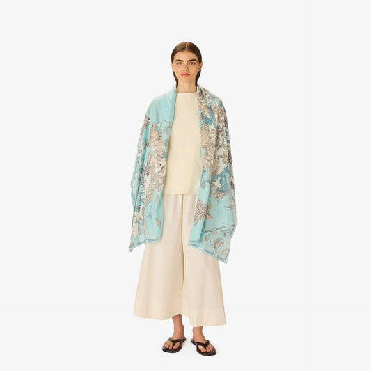 Scarf 100 - Atlas - Turquoise