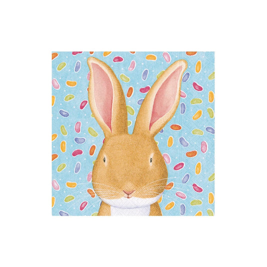 Cocktail Napkins - Wabbit Blue