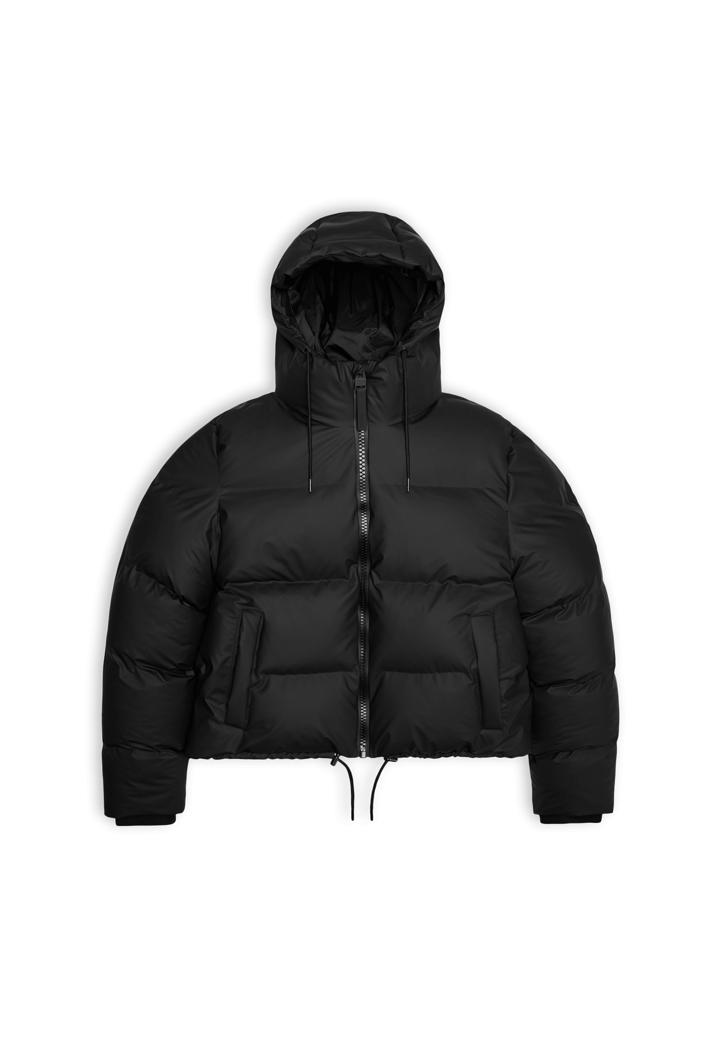 Alta Short Puffer Jacket - Black