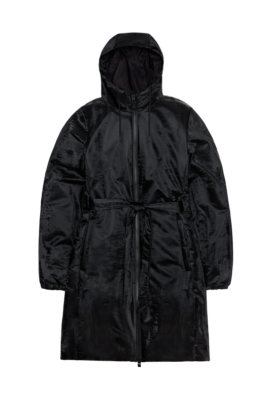 Lohja Long Insulated Curve Jacket W3T2 - Coal